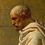 Schildering van Socrates