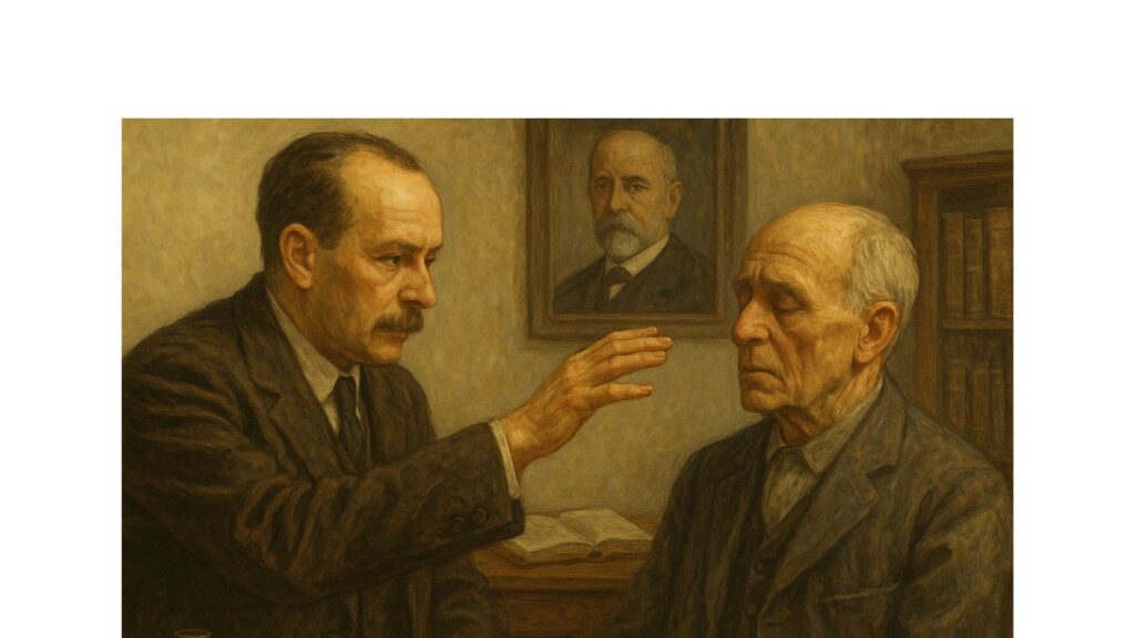 De behandeling van Fré Dommisse via hypnose door dokter Breukink