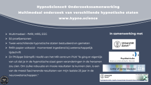 Visual over wetenschappelijk onderzoek met OMNI hypnose