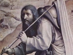 Afbeelding van Jacobus als pelgrim
