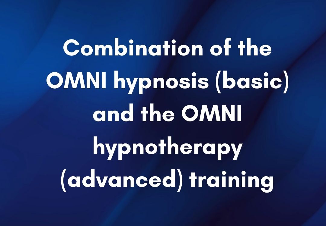 Combination of the OMNI hypnosis and hypntherapy training