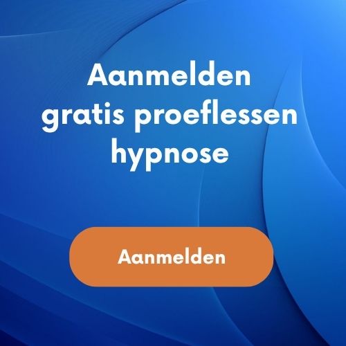 Aanmelden gratis proeflessen hypnose