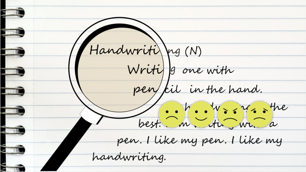 Handschrift analyse