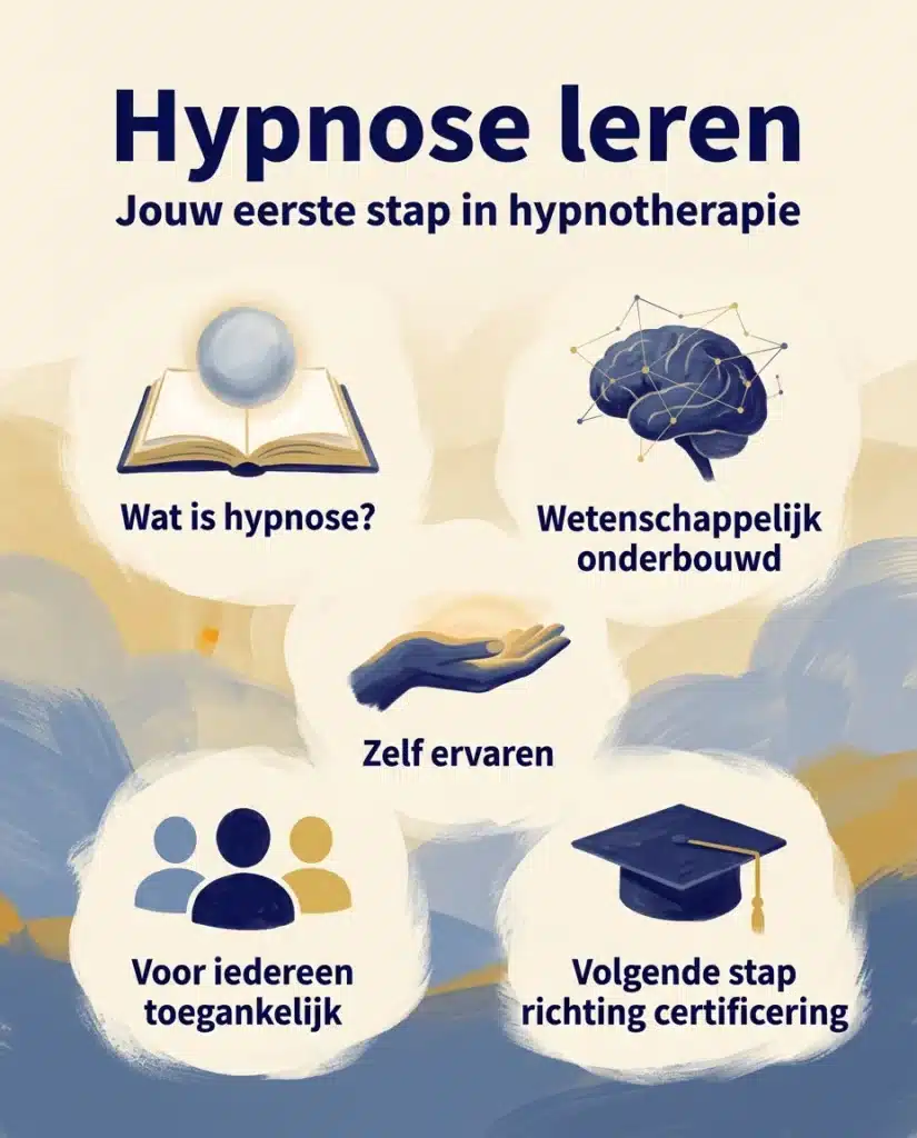 Hypnose leren visual met wat de dag brengt