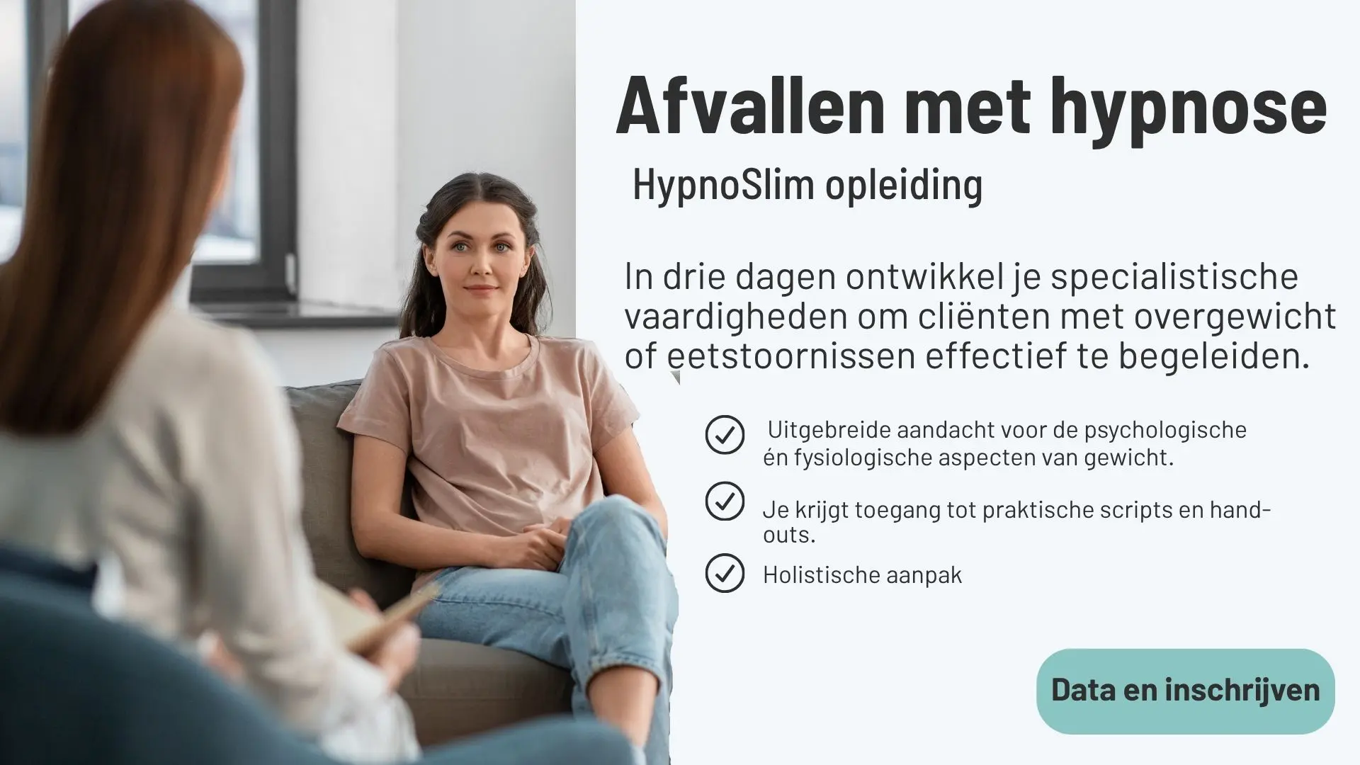 Afvallen met hypnose HypnoSlim