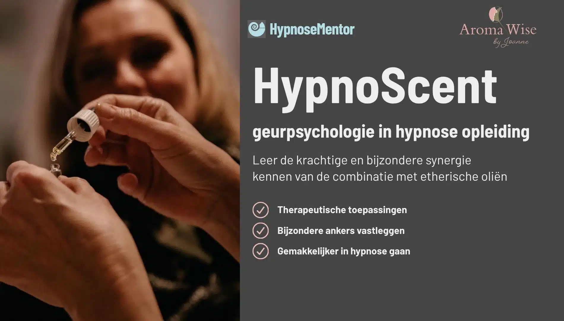 Inschrijven HypnoScent geurpsychologie in hypnose