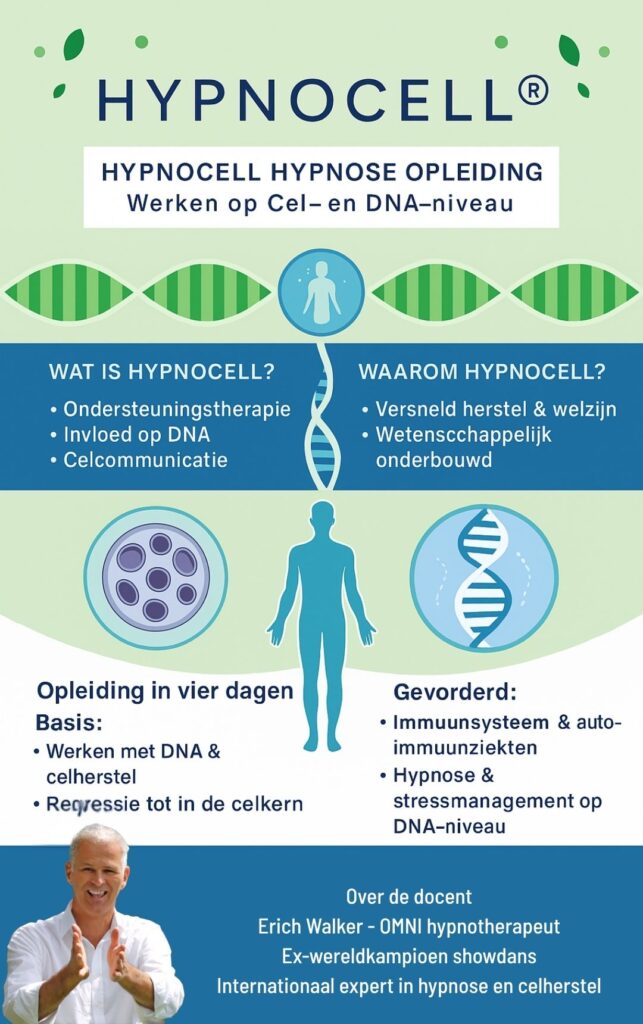 overzicht HypnoCell hypnose opleiding