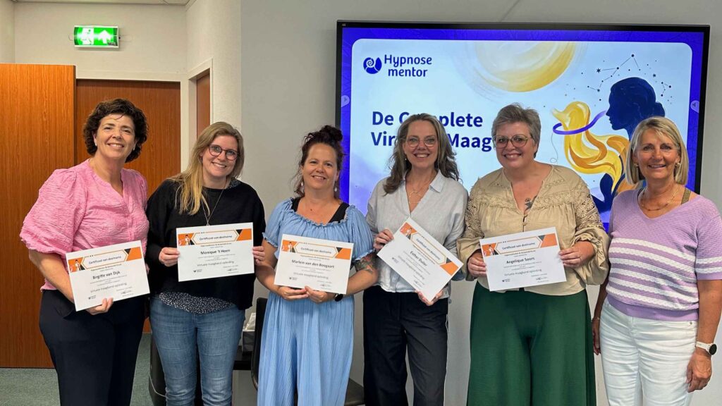 Deelnemers hebben diploma ontvangen tijdens Virtuele maagband opleiding