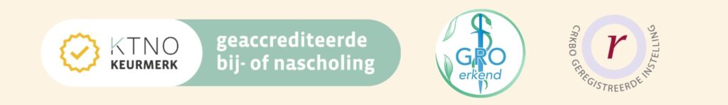 KTNO-geaccrediteerd, GRO-erkend, CRKBO-geregistreerd