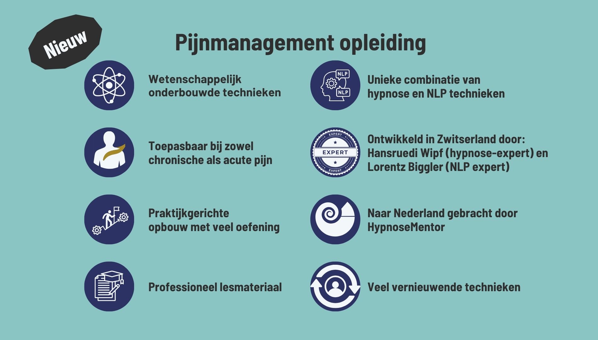 pijnmanagement opleiding met hypnose