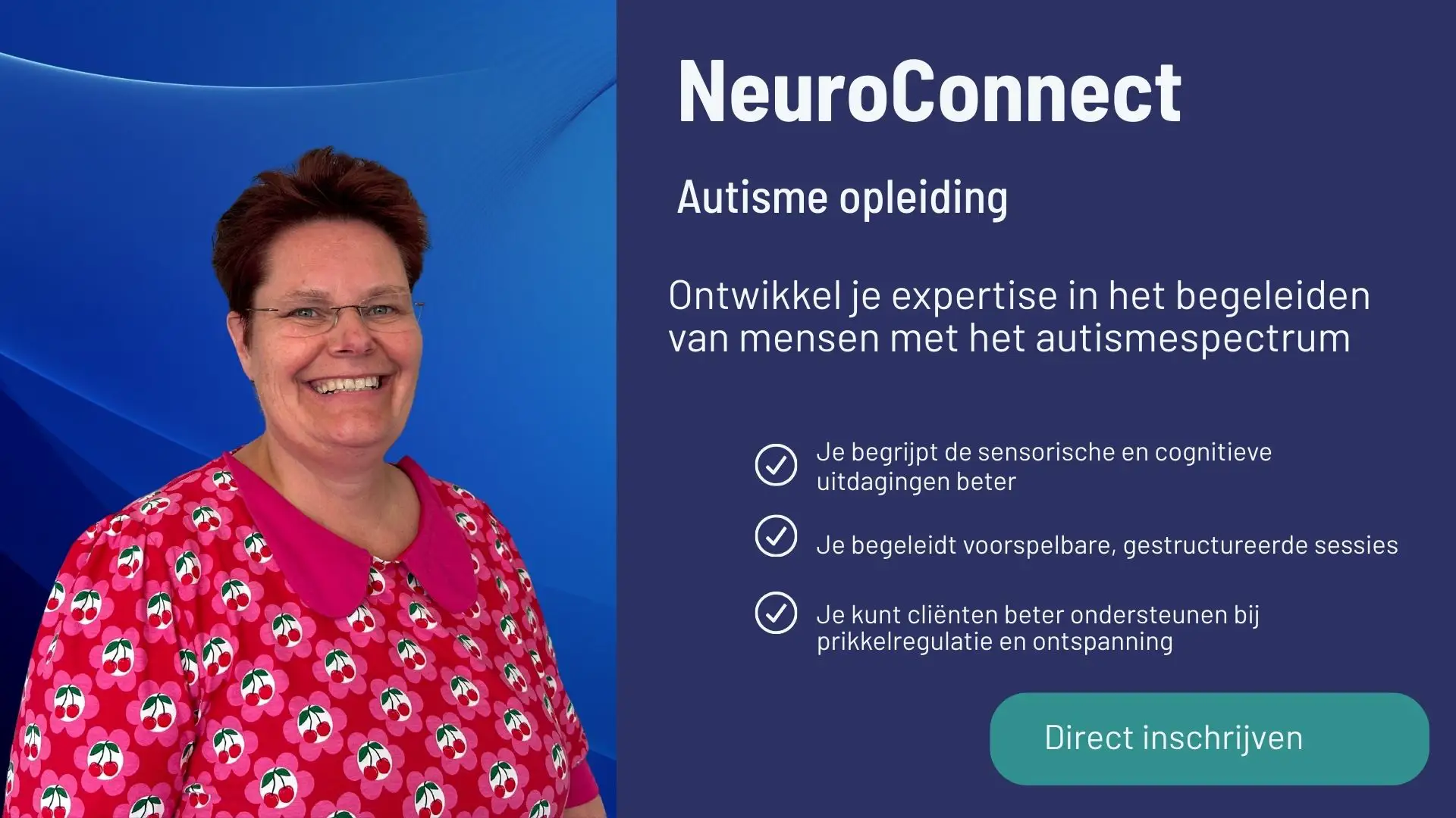 Autisme opleiding hypnose NeuroConnect inschrijving