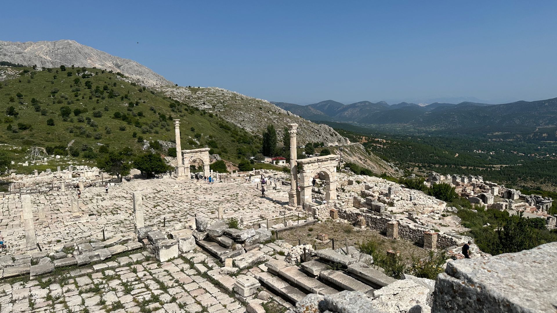 Overzicht van Sagalassos