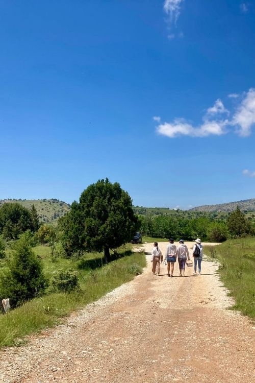 Wandelen in Turkse natuur