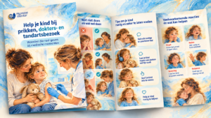 Een blik in de brochure help je kind bij de dokter