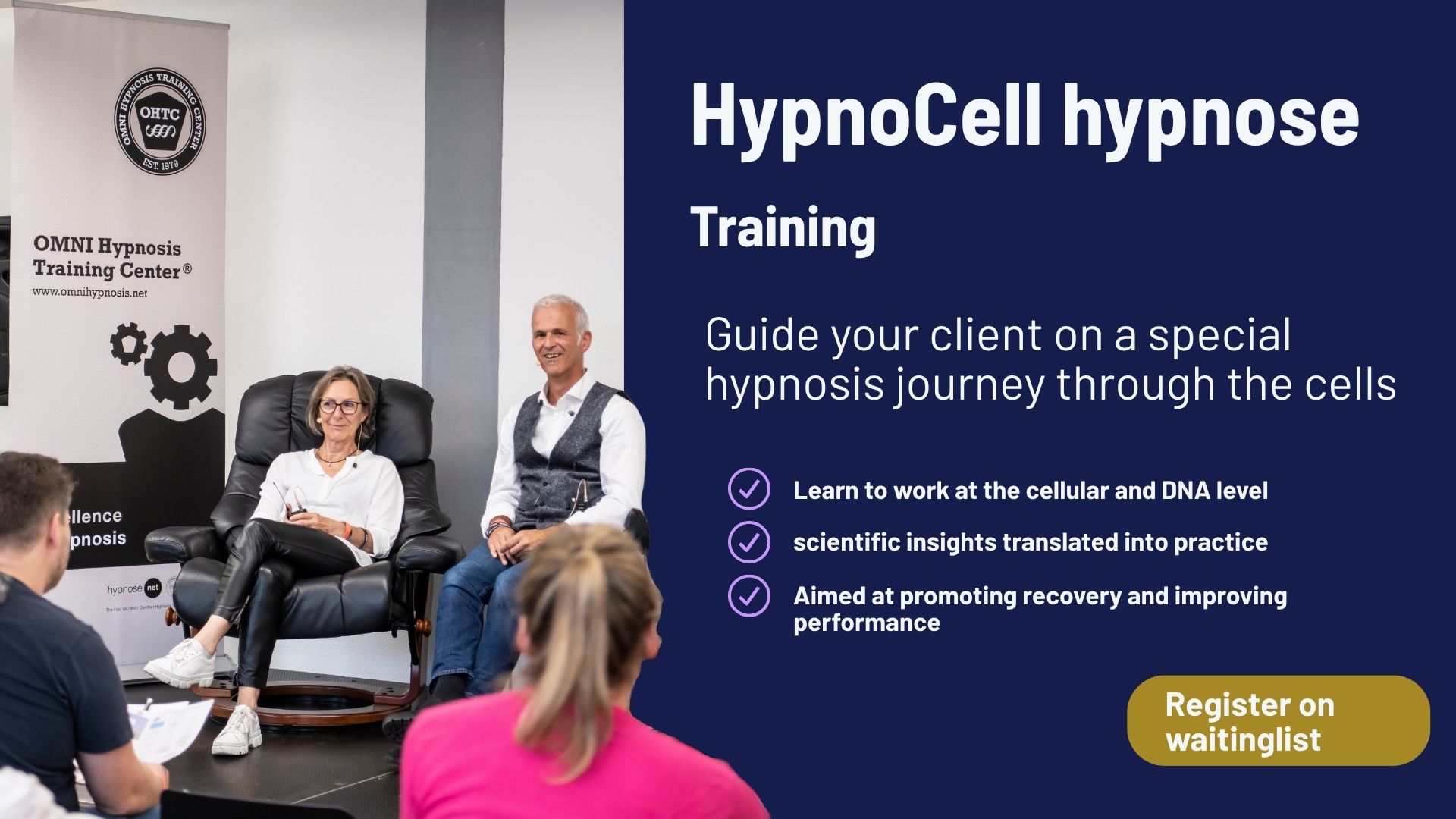 HypnoCell hypnosis training register