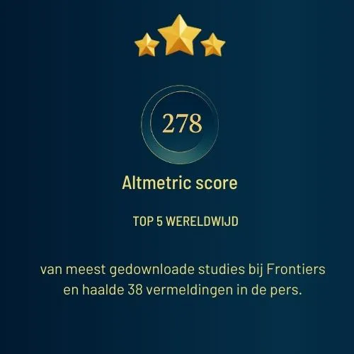 Medisch hypnose onderzoek in top almetric score