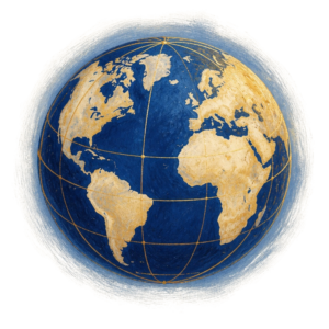 Internationaal ISO gecertificeerd wereldbol